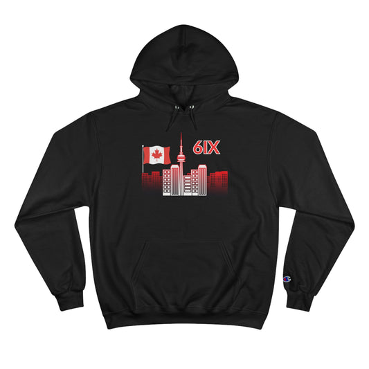 Unique Toronto Canada City Scene The 6ix Champion Hoodie