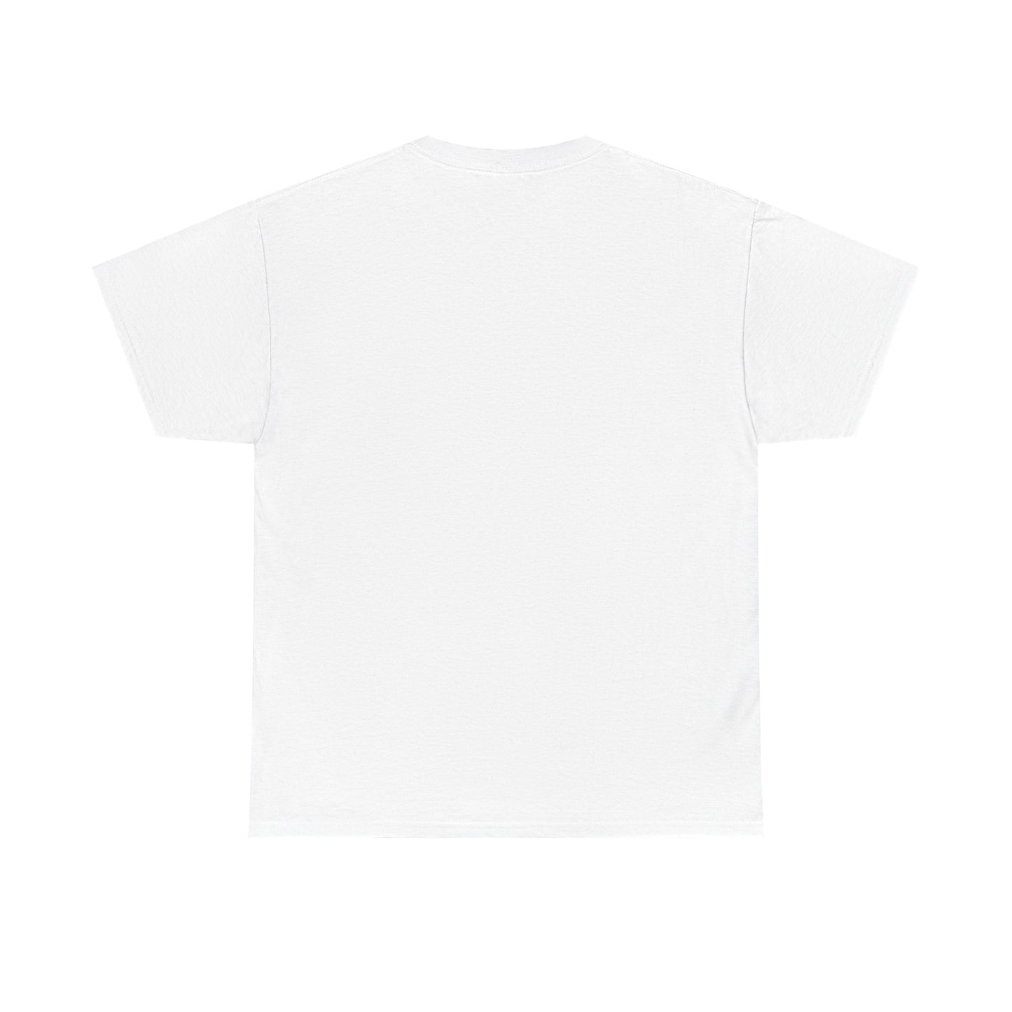 Fitness Tee featuring a plain white back design, perfect for workouts and gym life.