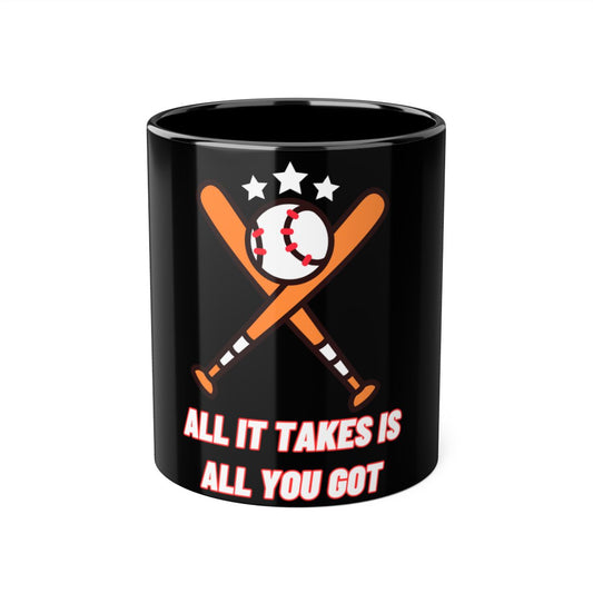 Baseball Accent Mug