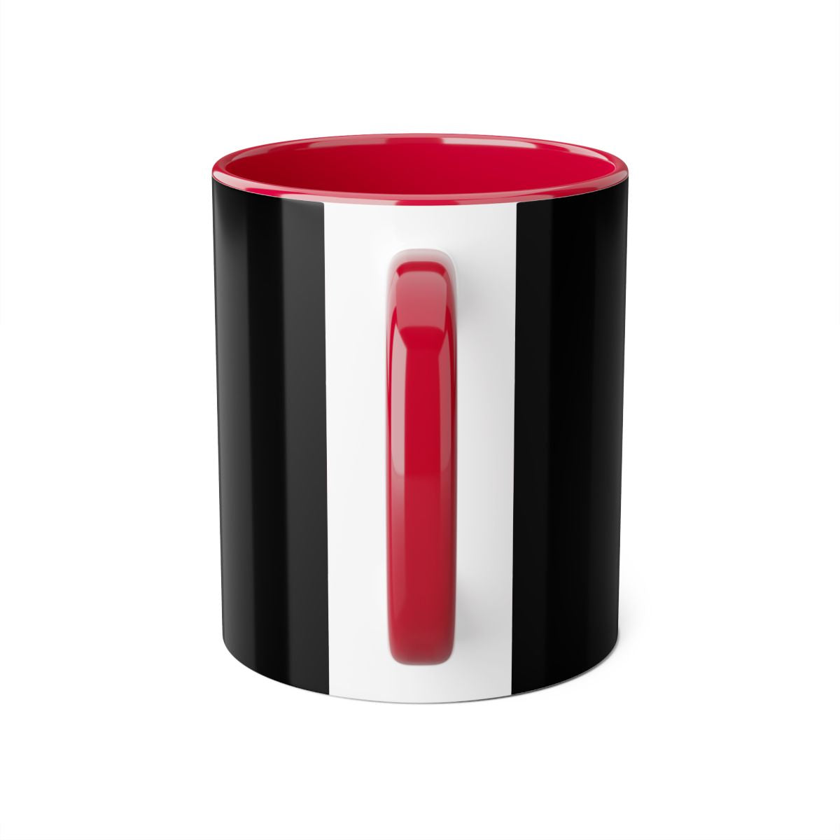 Back of Gamer 4 Life Mug featuring full wraparound gaming graphic