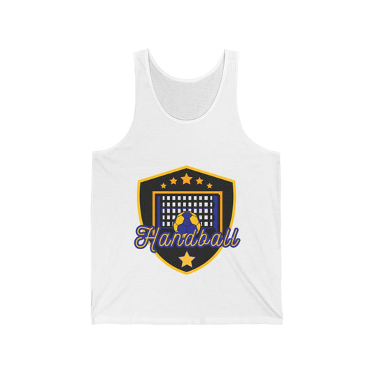 Handball Sports Club Tank Top in white