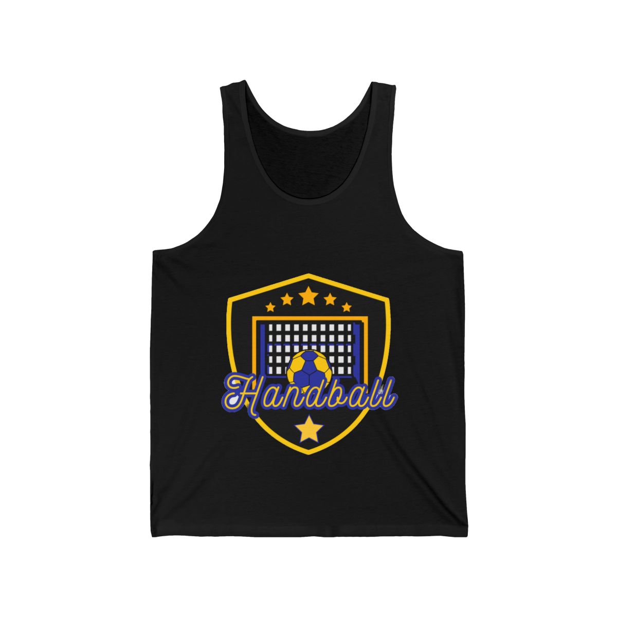 Handball Sports Club Tank Top in black
