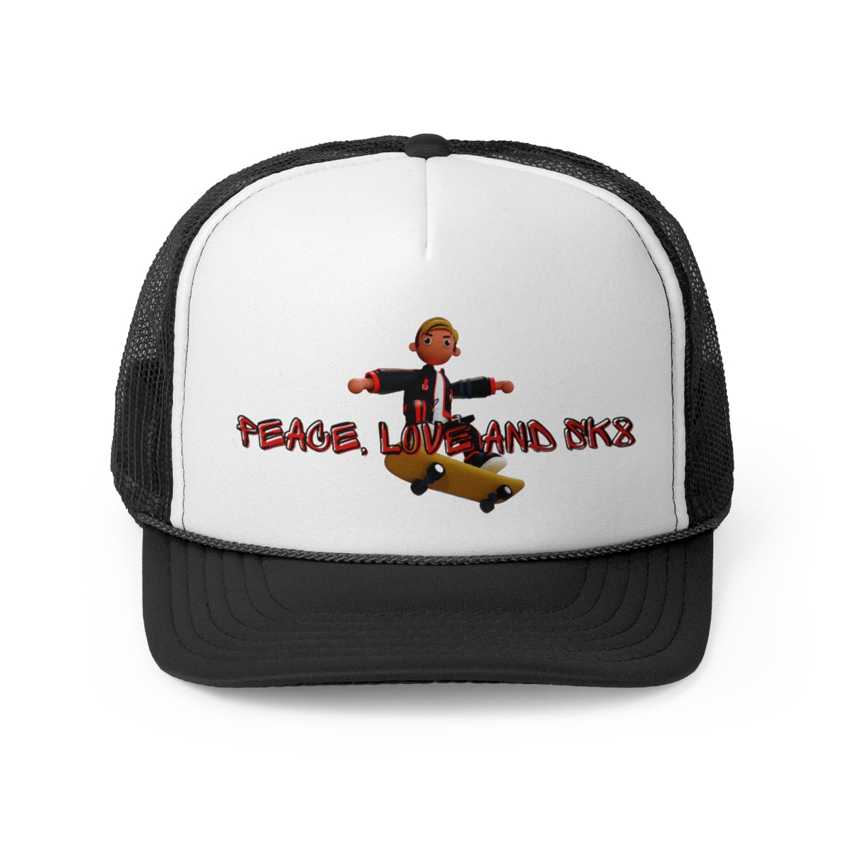 Skateboarding Trucker Cap
