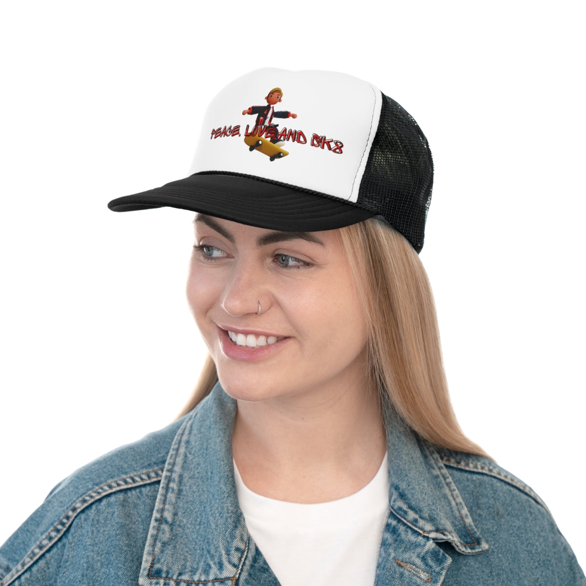 Skateboarding Trucker Cap