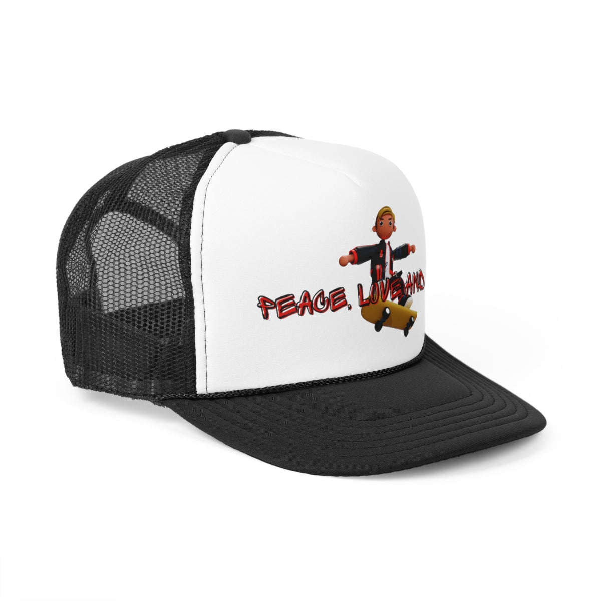 Skateboarding Trucker Cap